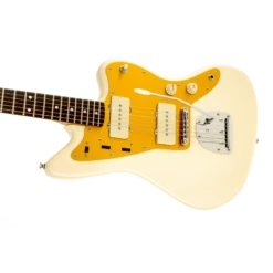 Squier − J Mascis Jazzmaster, Laurel Fingerboard, Vintage White -Musical Instrument Store 0371060541 gtr cntbdyleft 001 nr.png