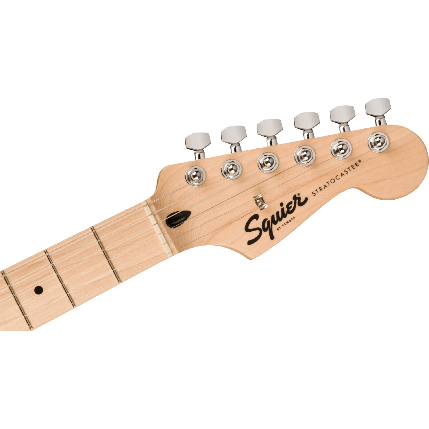 Squier Squier Sonic™ Stratocaster HT H, Maple Fingerboard, White Pickguard, Flash Pink 7 Squier Squier Sonic™ Stratocaster HT H, Maple Fingerboard, White Pickguard, Flash Pink - Image 5