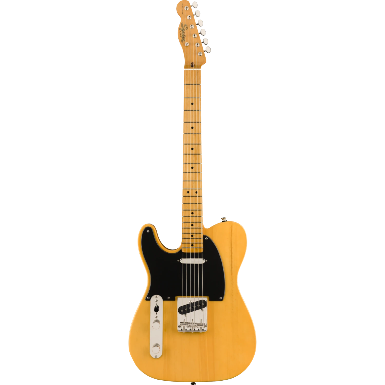 Squier Classic Vibe '50s Telecaster Left-Handed, Maple Fingerboard, Butterscotch Blonde 4 Squier Classic Vibe '50s Telecaster Left-Handed, Maple Fingerboard, Butterscotch Blonde - Image 2