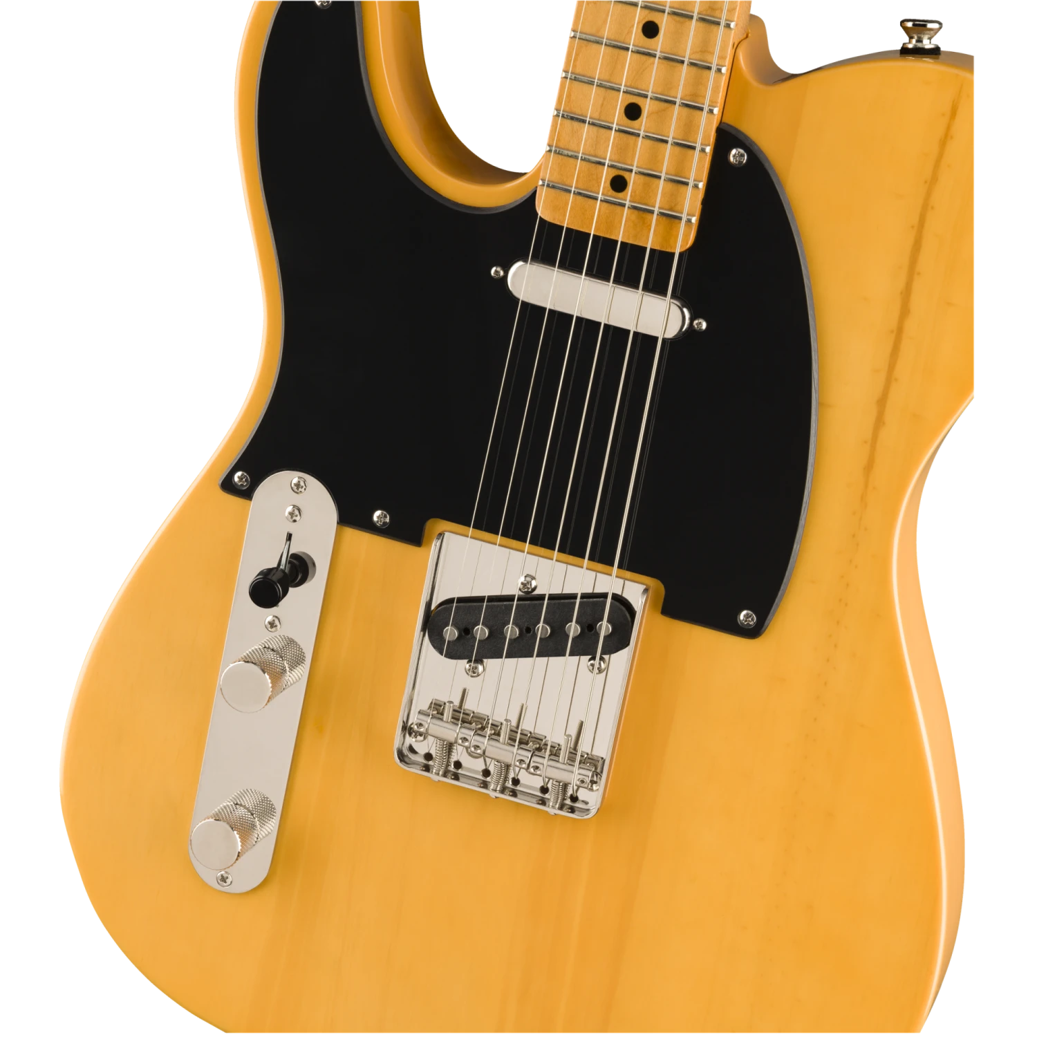 Squier Classic Vibe '50s Telecaster Left-Handed, Maple Fingerboard, Butterscotch Blonde 9 Squier Classic Vibe '50s Telecaster Left-Handed, Maple Fingerboard, Butterscotch Blonde - Image 7
