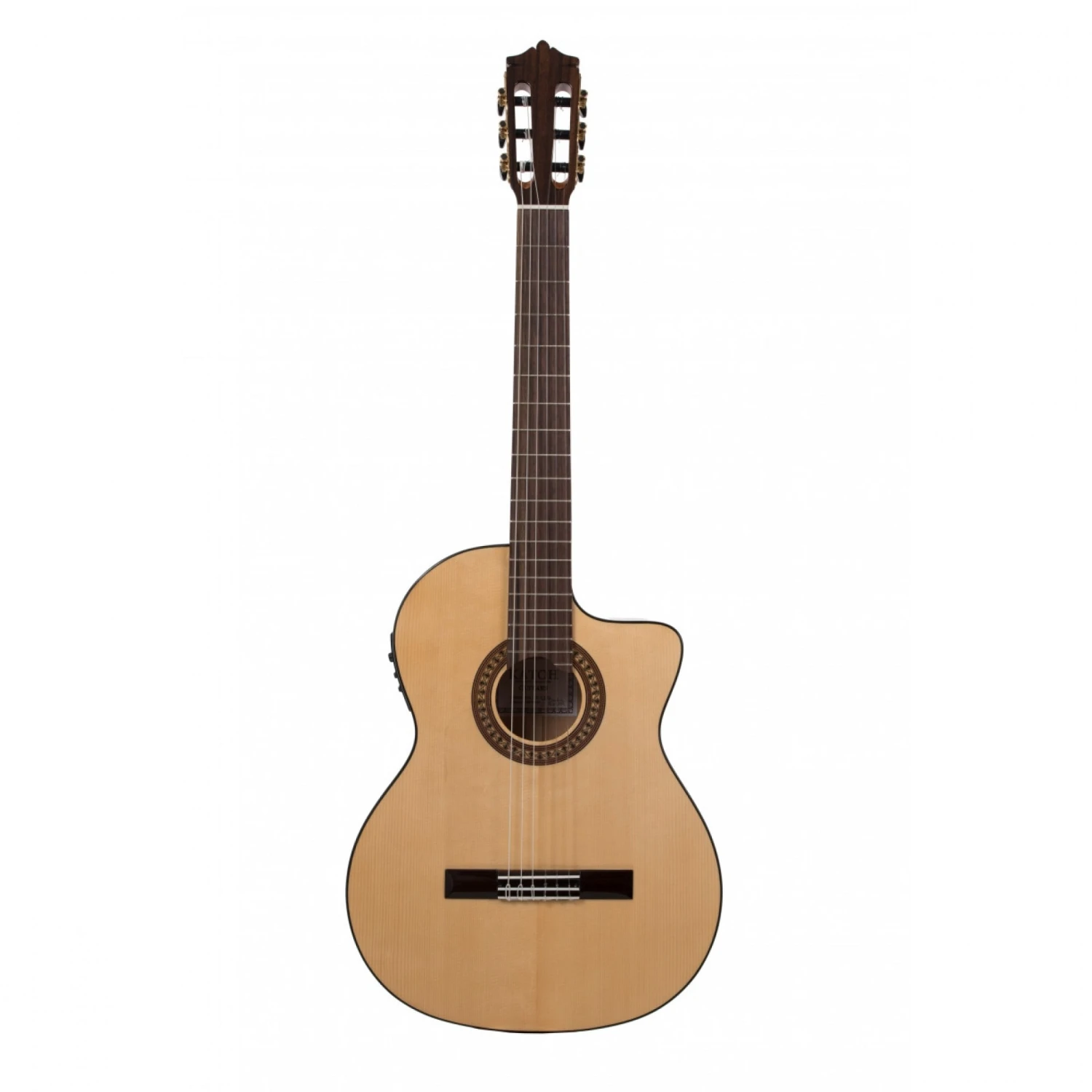 Katoh KF-CEQ Flamenco Guitar W/ Fishman Pickup 3 Katoh KF-CEQ Flamenco Guitar W/ Fishman Pickup