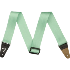 Fender 2" Am Pro Seatbelt Strap In Mystic Surf Green