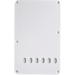 Fender (Parts) - Backplate, Vintage-Style Stratocaster, White, 1-Ply