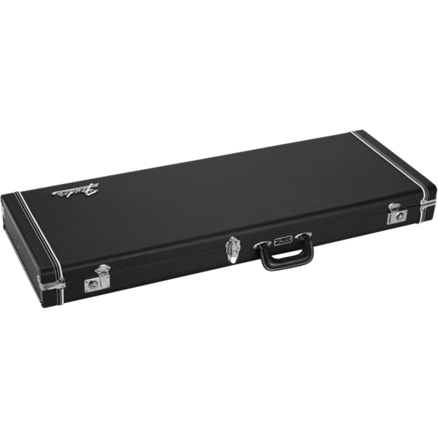 Fender - Classic Series Wood Case - Strat/Tele - Black 6 Fender - Classic Series Wood Case - Strat/Tele - Black - Image 4