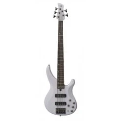 Yamaha TRBX505 5 String Electric Bass Trans White