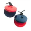 CPK Finger Castanets - Wooden. Red And Blue. Pair.