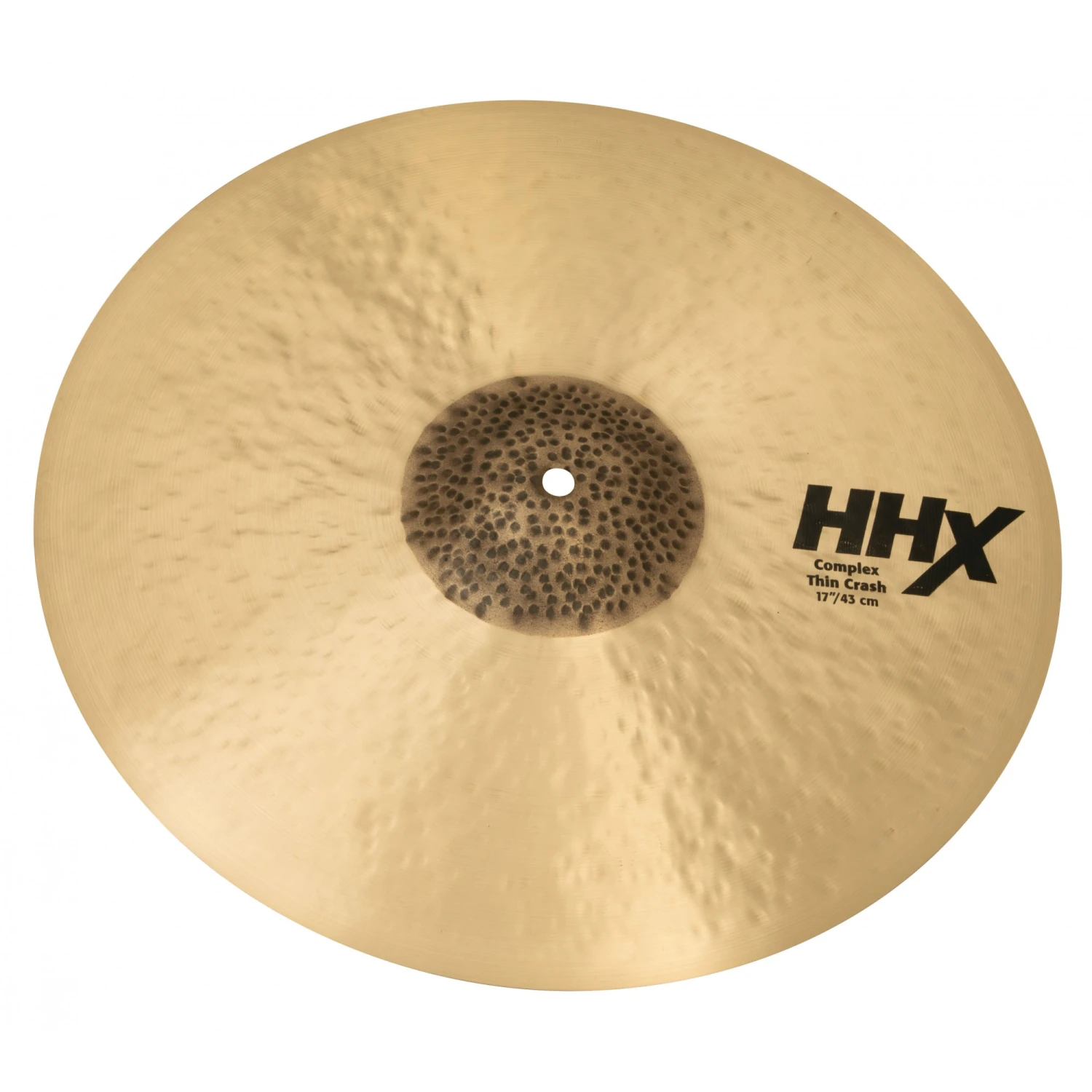 Sabian 17" HHX Complex Thin Crash Cymbal 4 Sabian 17" HHX Complex Thin Crash Cymbal - Image 2