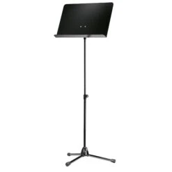 Konig & Meyer - 11818 Orchestra Music Stand - Black Stand, Black Aluminium Desk