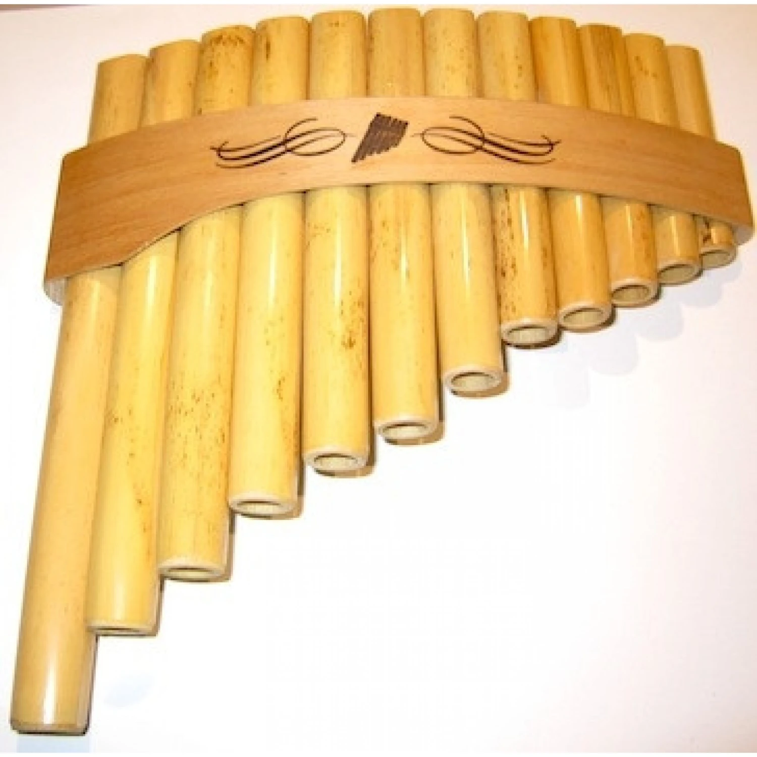 Schwarz Roumaines 12 Note "C" Curved Bamboo Panpipe / Panflute 3 Schwarz Roumaines 12 Note "C" Curved Bamboo Panpipe / Panflute
