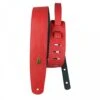 Basso Vegan Leather Guitar Strap - Crimson Red 2 Basso Vegan Leather Guitar Strap - Crimson Red -Musical Instrument Store 18082019091717