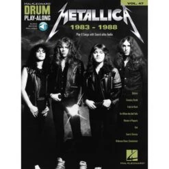 Metallica: 1983-1988 - (Drums) Drum Play-Along - Hal Leonard. Sftcvr/Online Audio Book