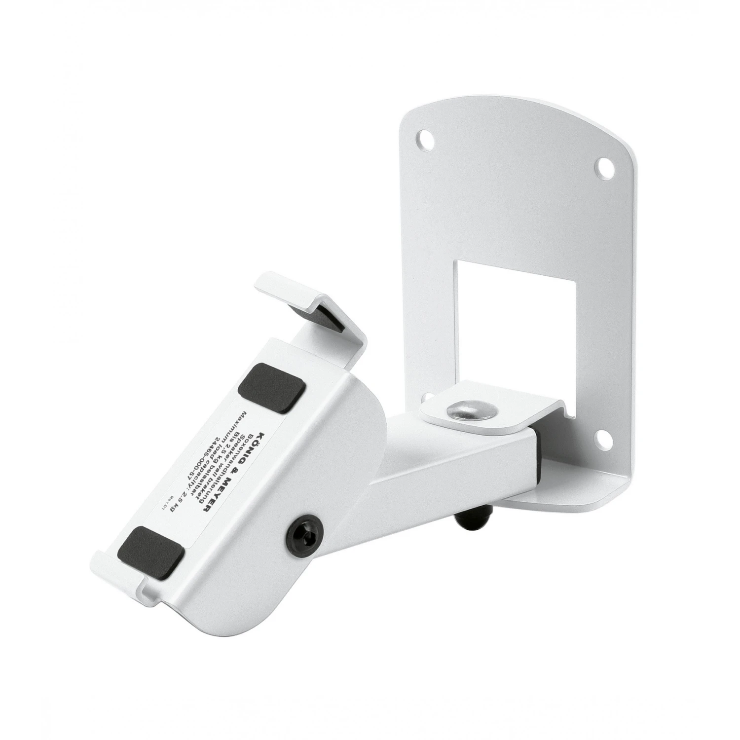 Konig & Meyer - 24465 Speaker Wall Mount - White 3 Konig & Meyer - 24465 Speaker Wall Mount - White