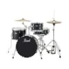Pearl Roadshow 18" 4pc Drum Kit Package In Jet Black -Musical Instrument Store 450 pearl roadshow 18 4 piece jet black