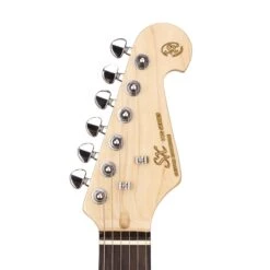 SX Ash Series ASH2R Strat Style Electric Guitar In Natural Ash -Musical Instrument Store 512b2574189f7