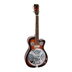 Bryden - BRE2ETS Cutaway Electric/Acoustic Resonator Guitar. Tobacco Sunburst
