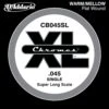 D'Addario CB045SL Chromes Bass Guitar Single String Super Long Scale .045 -Musical Instrument Store CB045SL main.jpg