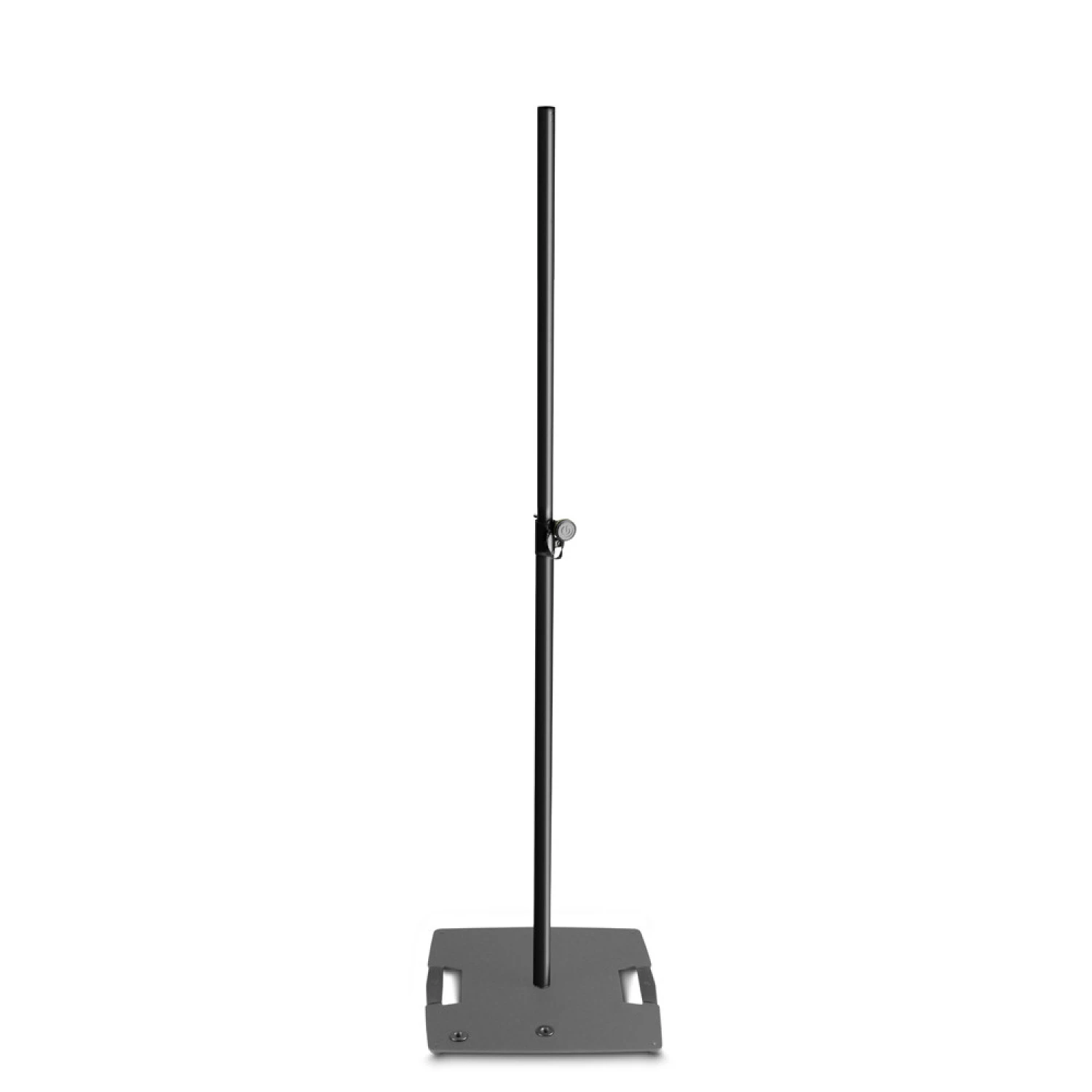 Gravity LS431B Black Lighting Stand With Square Steel Base & Off Centre Mounting Option 3 Gravity LS431B Black Lighting Stand With Square Steel Base & Off Centre Mounting Option