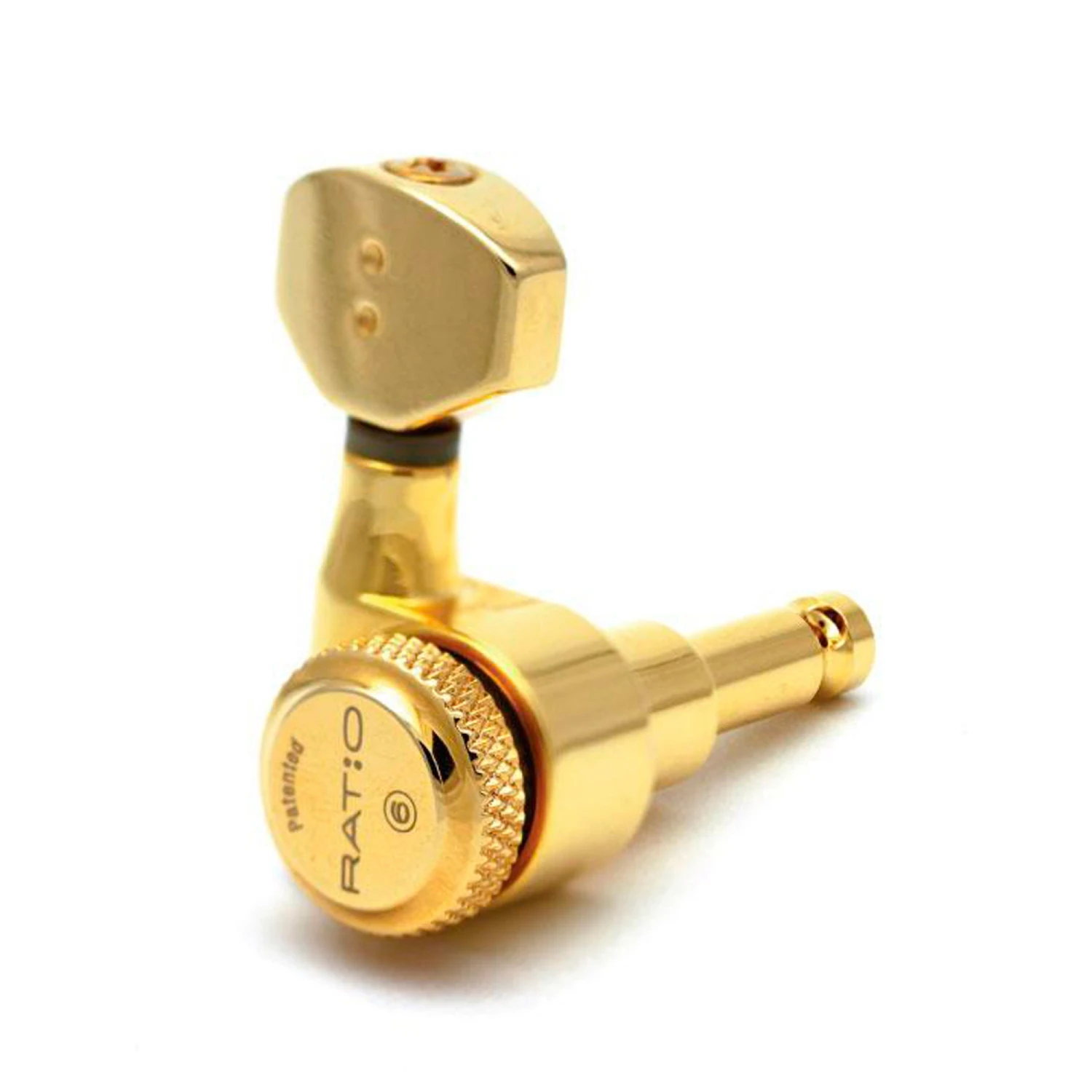 GRAPH TECH - GTR872G Ratio Tuned Locking Electric Guitar Machine Heads. Gold 3 GRAPH TECH - GTR872G Ratio Tuned Locking Electric Guitar Machine Heads. Gold