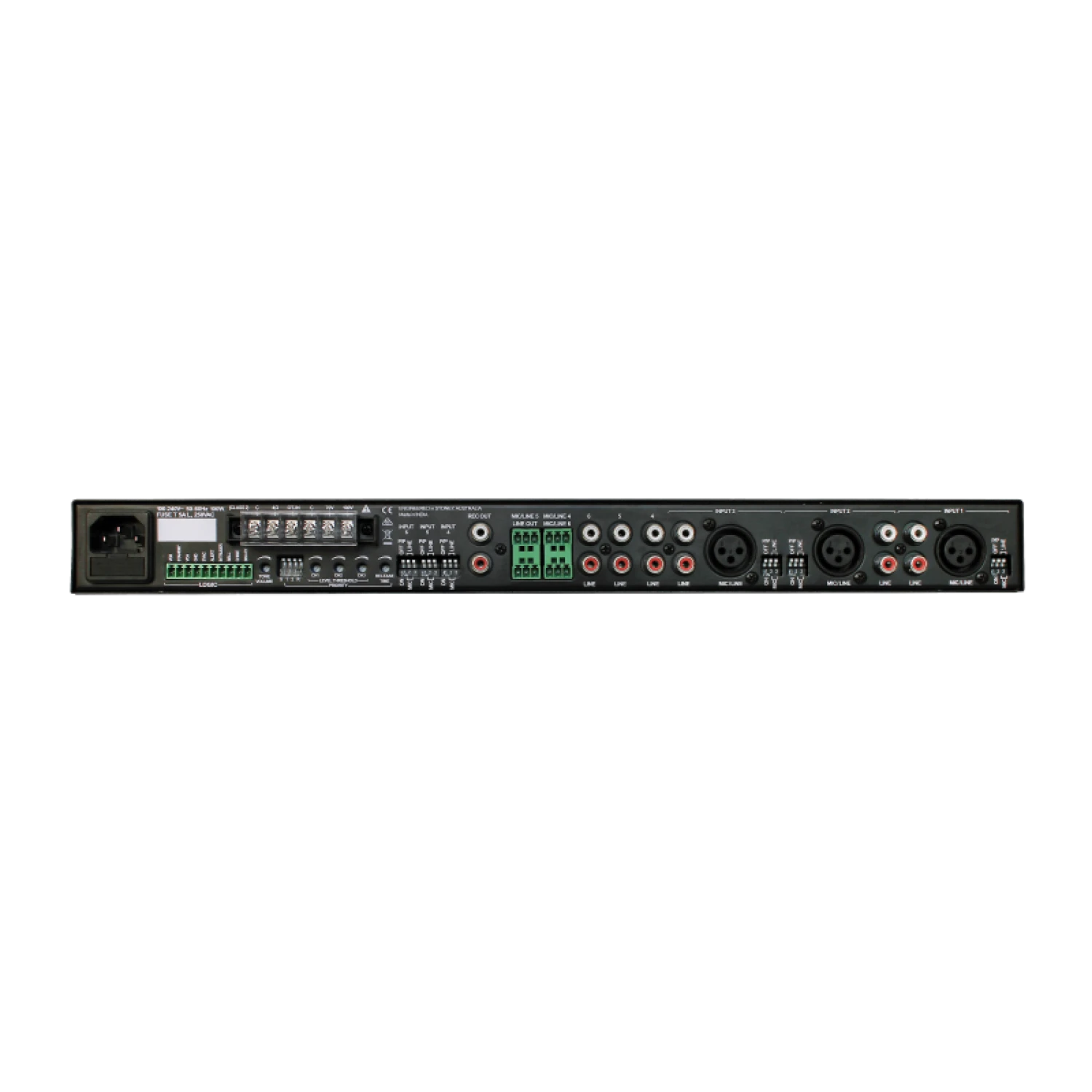 Australian Monitor HS60 - 60W Mixer Amplifier 4 Australian Monitor HS60 - 60W Mixer Amplifier - Image 2