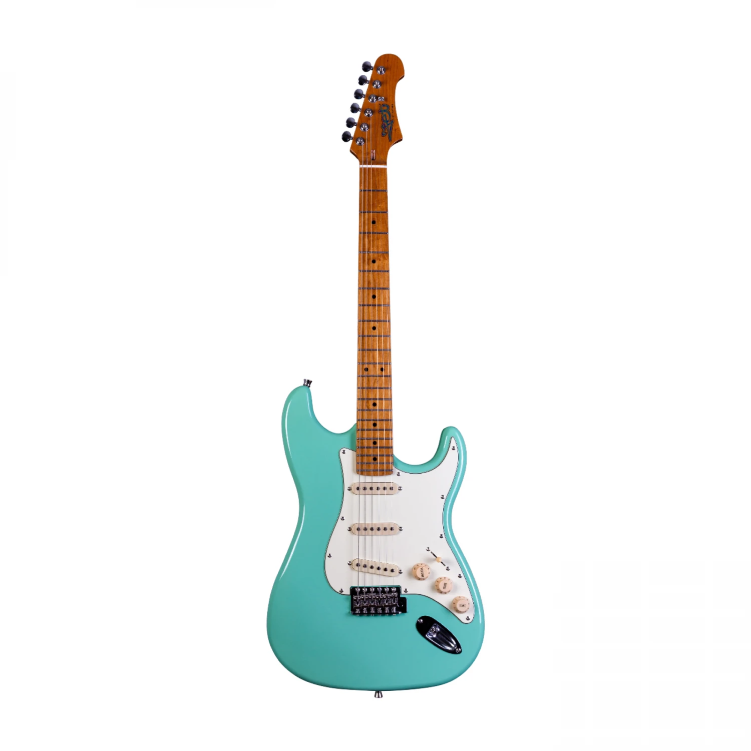 Jet JS-300 Electric Guitar Sea-Foam Green SSS 3 Jet JS-300 Electric Guitar Sea-Foam Green SSS