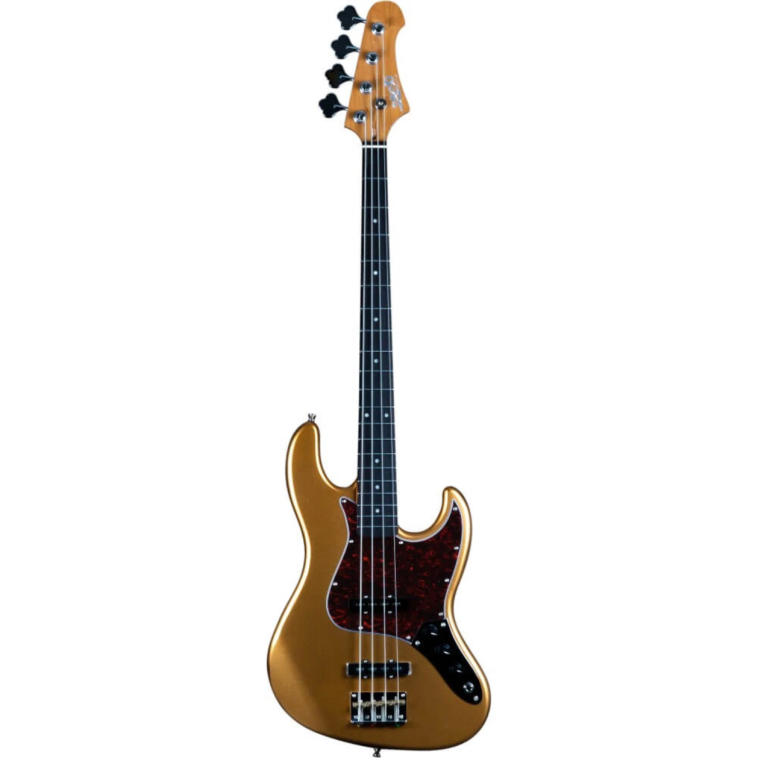 Jet JJB-300 4-String Bass Guitar With Rosewood Fretboard – Gold 3 Jet JJB-300 4-String Bass Guitar With Rosewood Fretboard – Gold