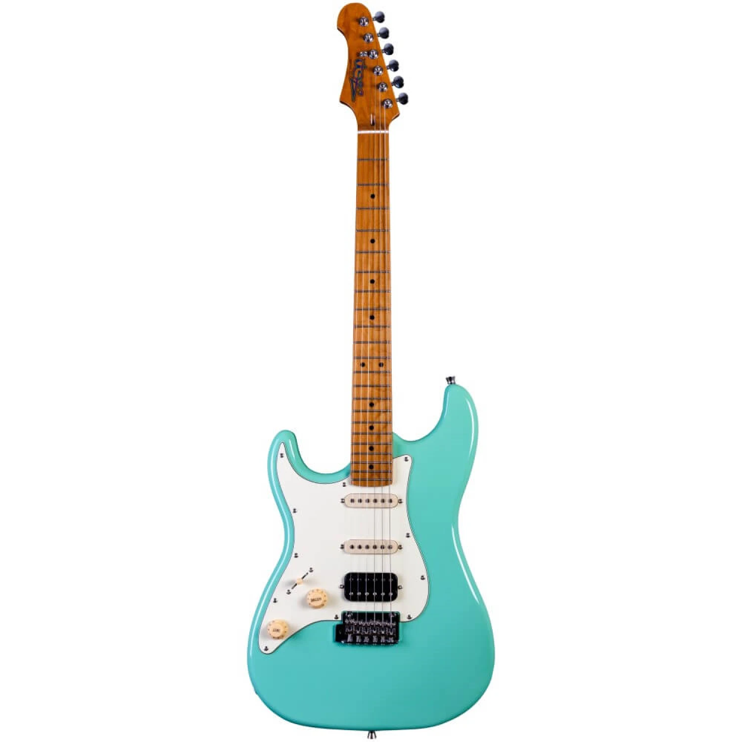 Jet JS-400 HSS Left-Handed Electric Guitar With Maple Fretboard – Sea Foam Green 3 Jet JS-400 HSS Left-Handed Electric Guitar With Maple Fretboard – Sea Foam Green