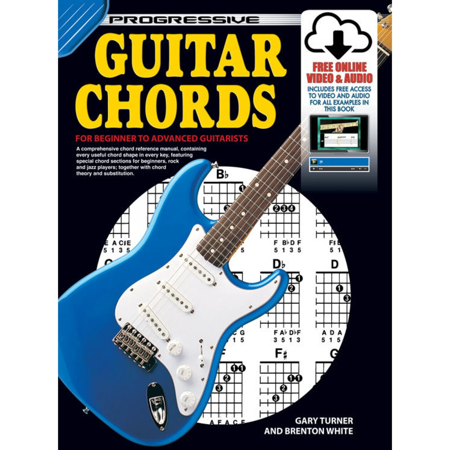 Progressive Guitar Chords Book/Online Video & Audio 3 Progressive Guitar Chords Book/Online Video & Audio
