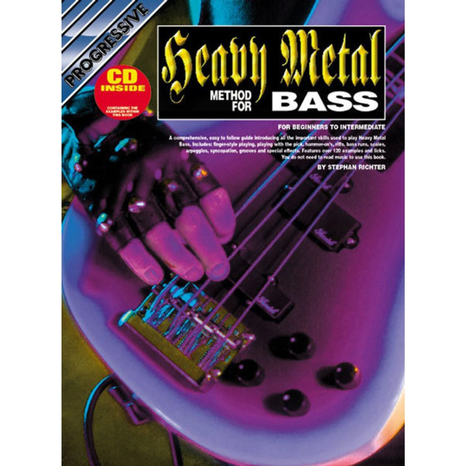 Progressive Heavy Metal Method For Bass Book/CD 3 Progressive Heavy Metal Method For Bass Book/CD