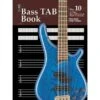 Progressive Manuscript Book 10 Bass Tab. 48-Pages/Bass Tab Lines/Blank Fretboards -Musical Instrument Store KPMS10.jpg