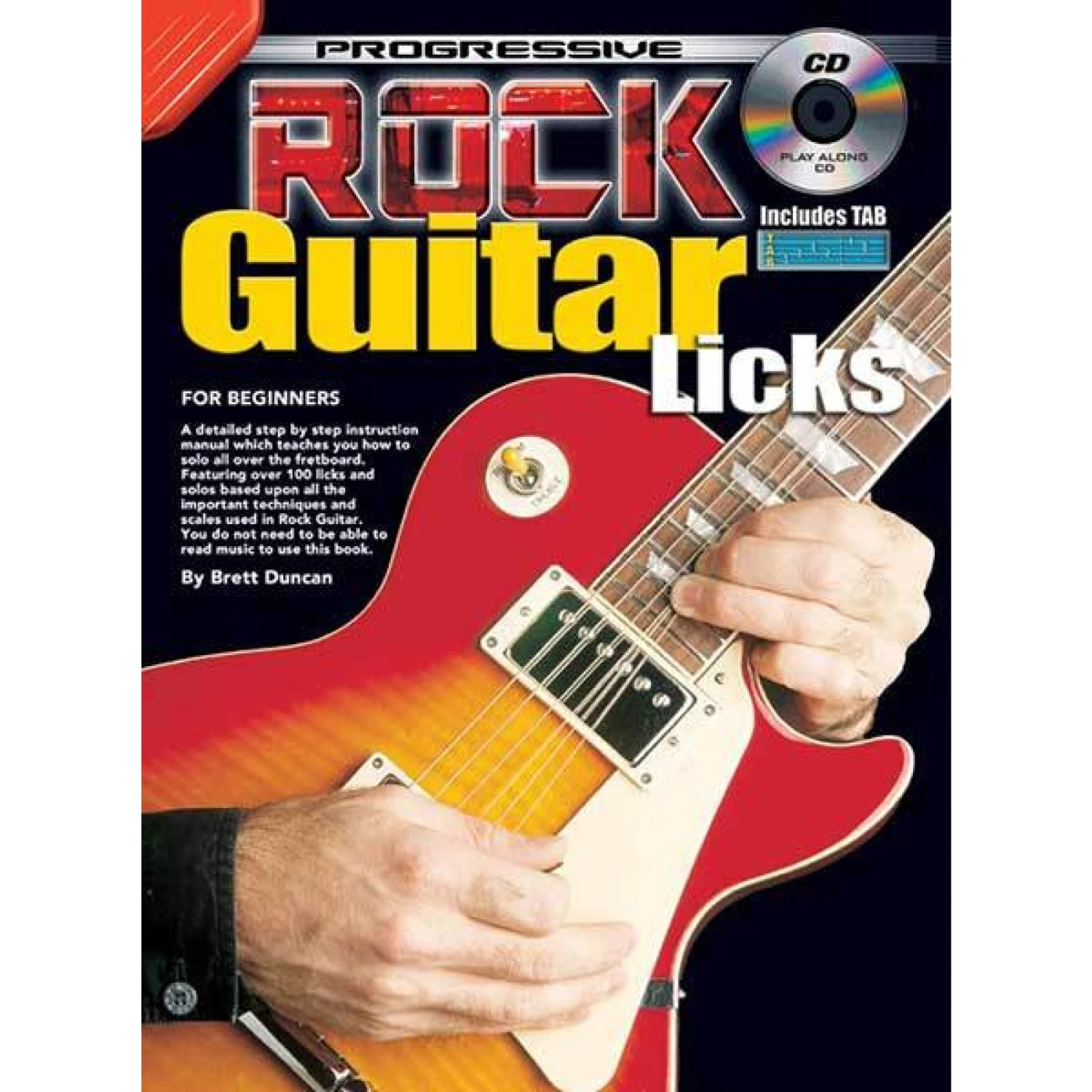 Progressive Rock Guitar Licks Book/CD 3 Progressive Rock Guitar Licks Book/CD
