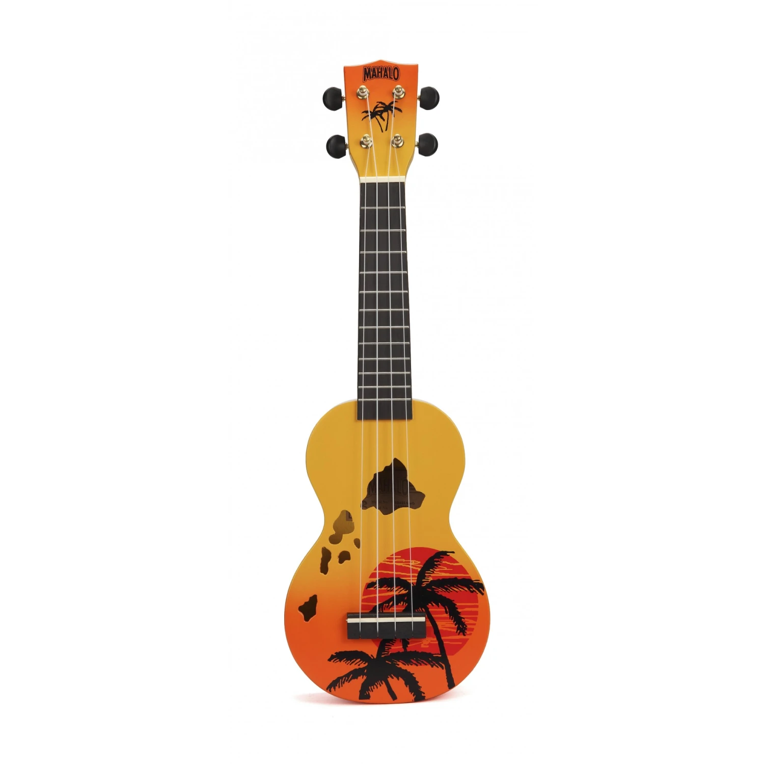 Mahalo MD1HAORB - Soprano Ukulele - Hawaii - Orange Burst 3 Mahalo MD1HAORB - Soprano Ukulele - Hawaii - Orange Burst