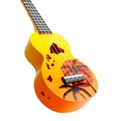 Mahalo MD1HAORB - Soprano Ukulele - Hawaii - Orange Burst 12 Mahalo MD1HAORB - Soprano Ukulele - Hawaii - Orange Burst -Musical Instrument Store MD1HAorb body.jpg