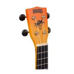 Mahalo MD1HAORB - Soprano Ukulele - Hawaii - Orange Burst 19 Mahalo MD1HAORB - Soprano Ukulele - Hawaii - Orange Burst -Musical Instrument Store MD1HAorb headstock.jpg