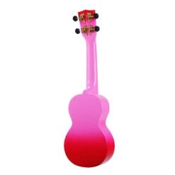 Mahalo MD1HBRDB - Soprano Ukulele - Hibiscus - Red Burst -Musical Instrument Store MD1HBrdb back right.jpg