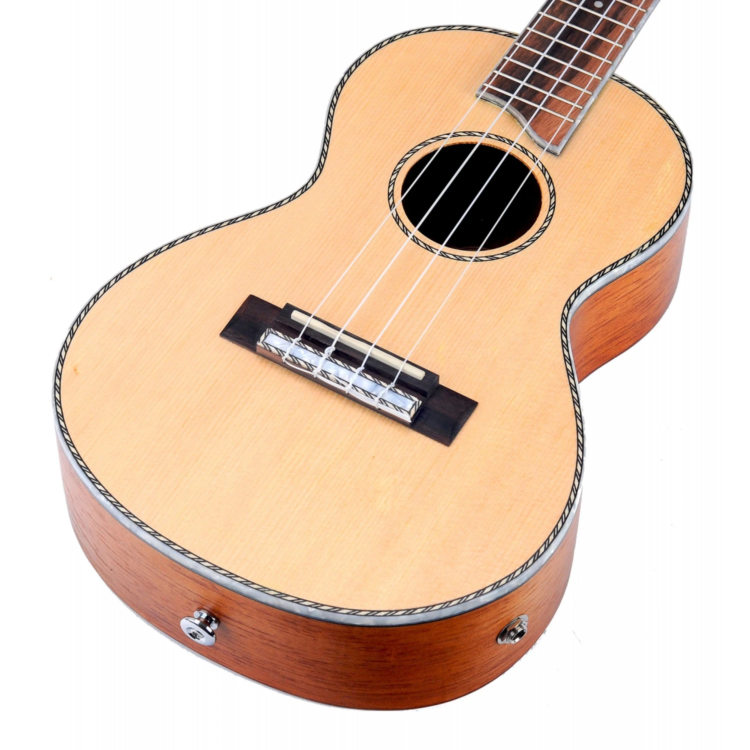 Mahalo MP3E - Solid Top Electric/Acoustic Ukulele - Tenor 8 Mahalo MP3E - Solid Top Electric/Acoustic Ukulele - Tenor - Image 6