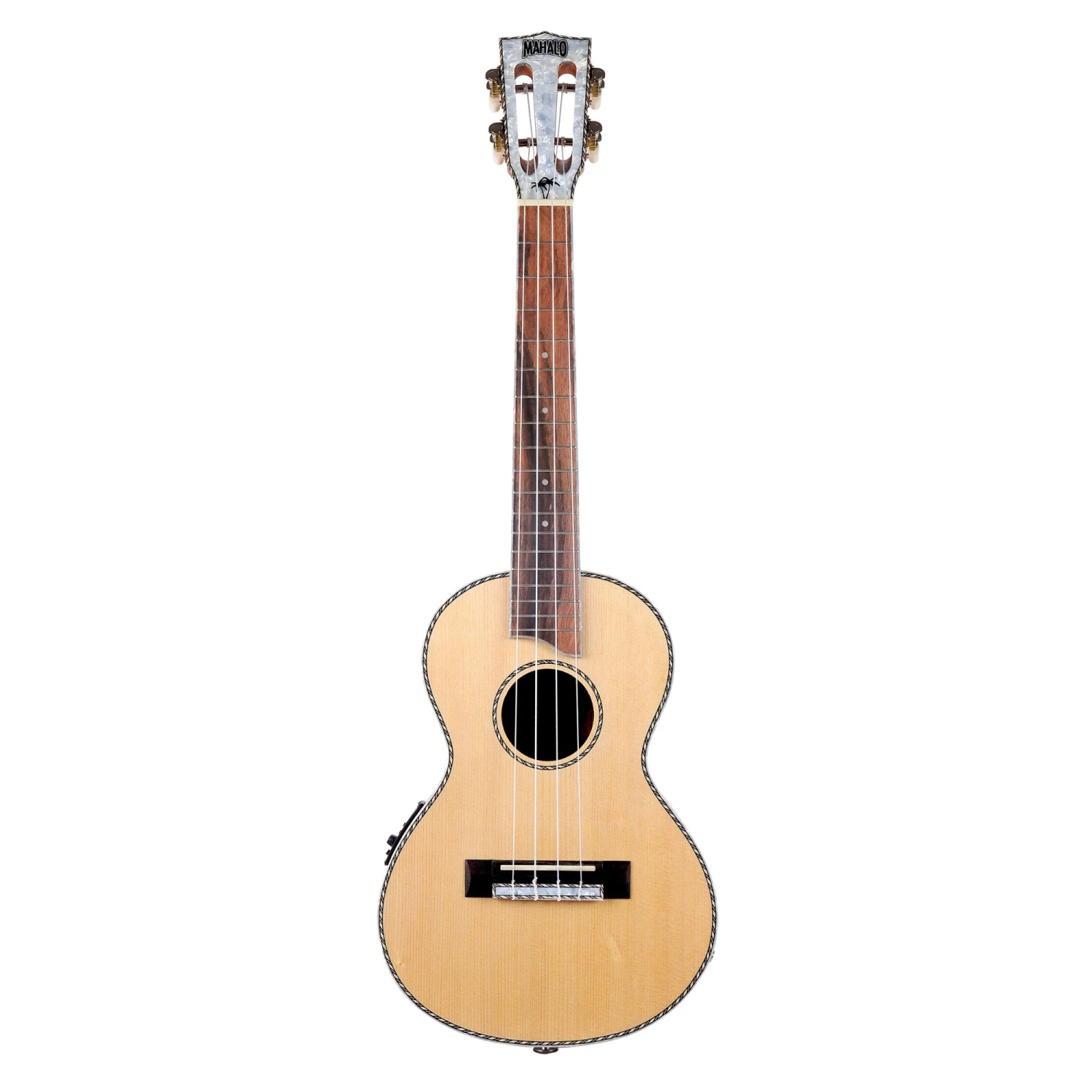 Mahalo MP3E - Solid Top Electric/Acoustic Ukulele - Tenor 4 Mahalo MP3E - Solid Top Electric/Acoustic Ukulele - Tenor - Image 2