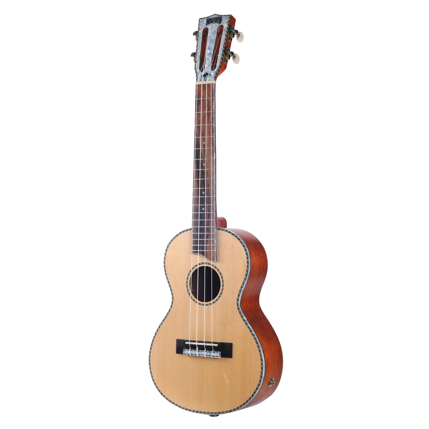 Mahalo MP3E - Solid Top Electric/Acoustic Ukulele - Tenor 5 Mahalo MP3E - Solid Top Electric/Acoustic Ukulele - Tenor - Image 3