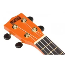 Mahalo MR1OR Soprano Ukulele In Orange -Musical Instrument Store MR1or headstock.jpg