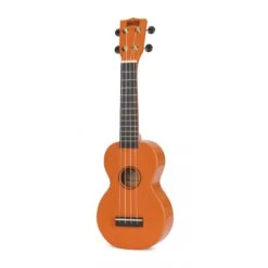Mahalo MR1OR Soprano Ukulele In Orange -Musical Instrument Store MR1or left.jpg