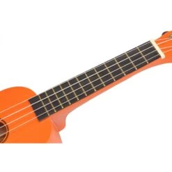 Mahalo MR1OR Soprano Ukulele In Orange -Musical Instrument Store MR1or neck.jpg