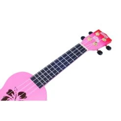 Mahalo MD1HBRDB - Soprano Ukulele - Hibiscus - Red Burst -Musical Instrument Store MS1HBrdb neck.jpg