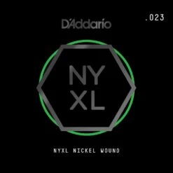 D'Addario NYXL Nickel Wound Electric Guitar Single String .023