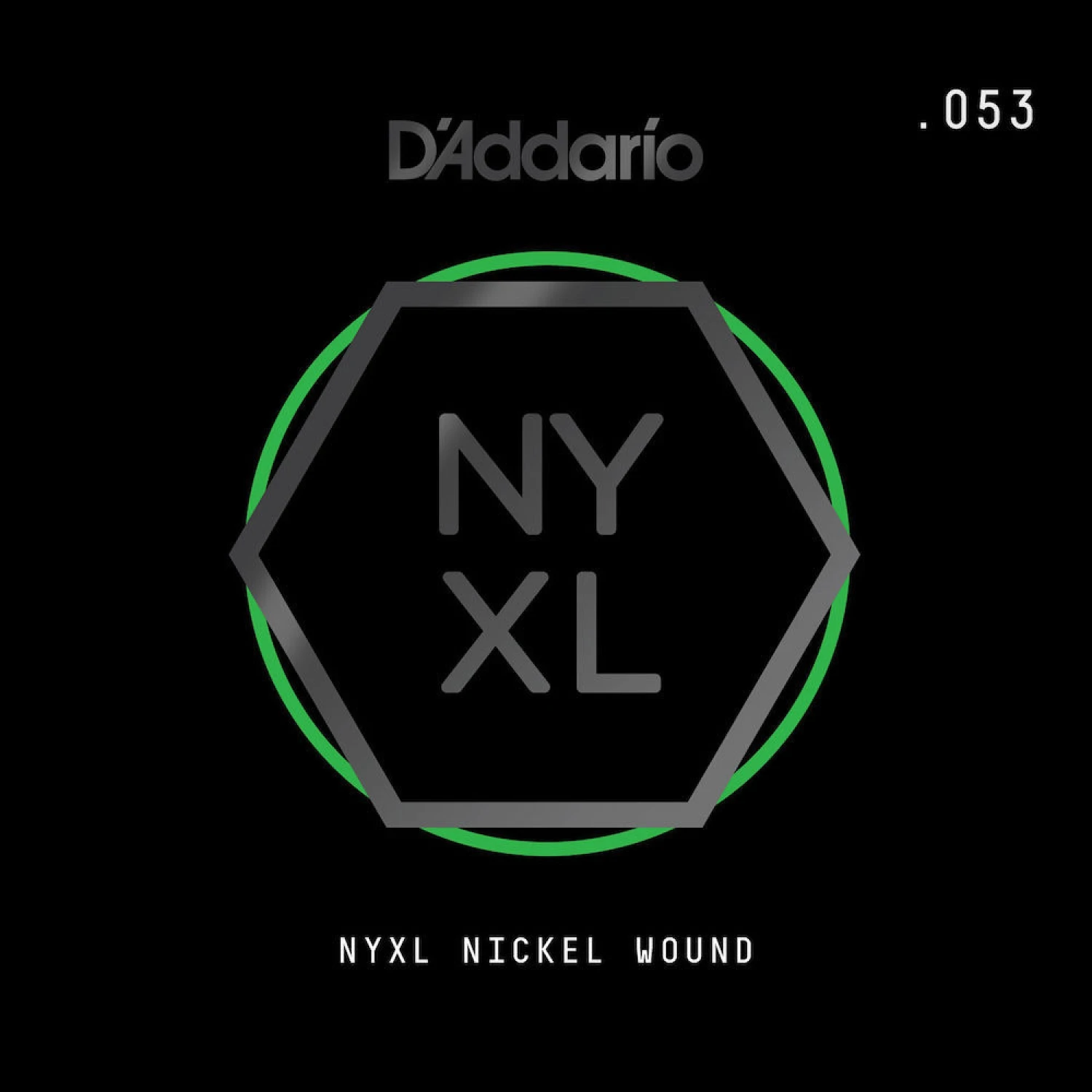 D'Addario NYXL Nickel Wound Electric Guitar Single String .053 3 D'Addario NYXL Nickel Wound Electric Guitar Single String .053