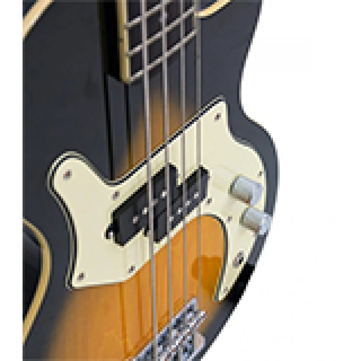 Orange O Bass 4 String Guitar Sunburst 4 Orange O Bass 4 String Guitar Sunburst - Image 2