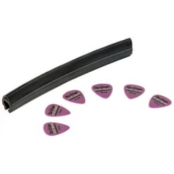 On Stage Microphone Stand Pick Hold-It With 6 Medium Picks