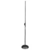 On Stage Straight Mic Stand With Quik-Release Trigger Clutch & Weighted Round Base -Musical Instrument Store OSMS7201QRB.jpg