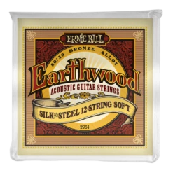 Ernie Ball Earthwood Silk And Steel Soft 12-String 80/20 Bronze Acoustic Guitar Strings 9-46 Gauge