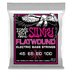 Ernie Ball - Super Slinky Flatwound Electric Bass Strings 45-100 Gauge