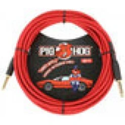 Pig Hog "Candy Apple Red" Instrument Cable, 20ft