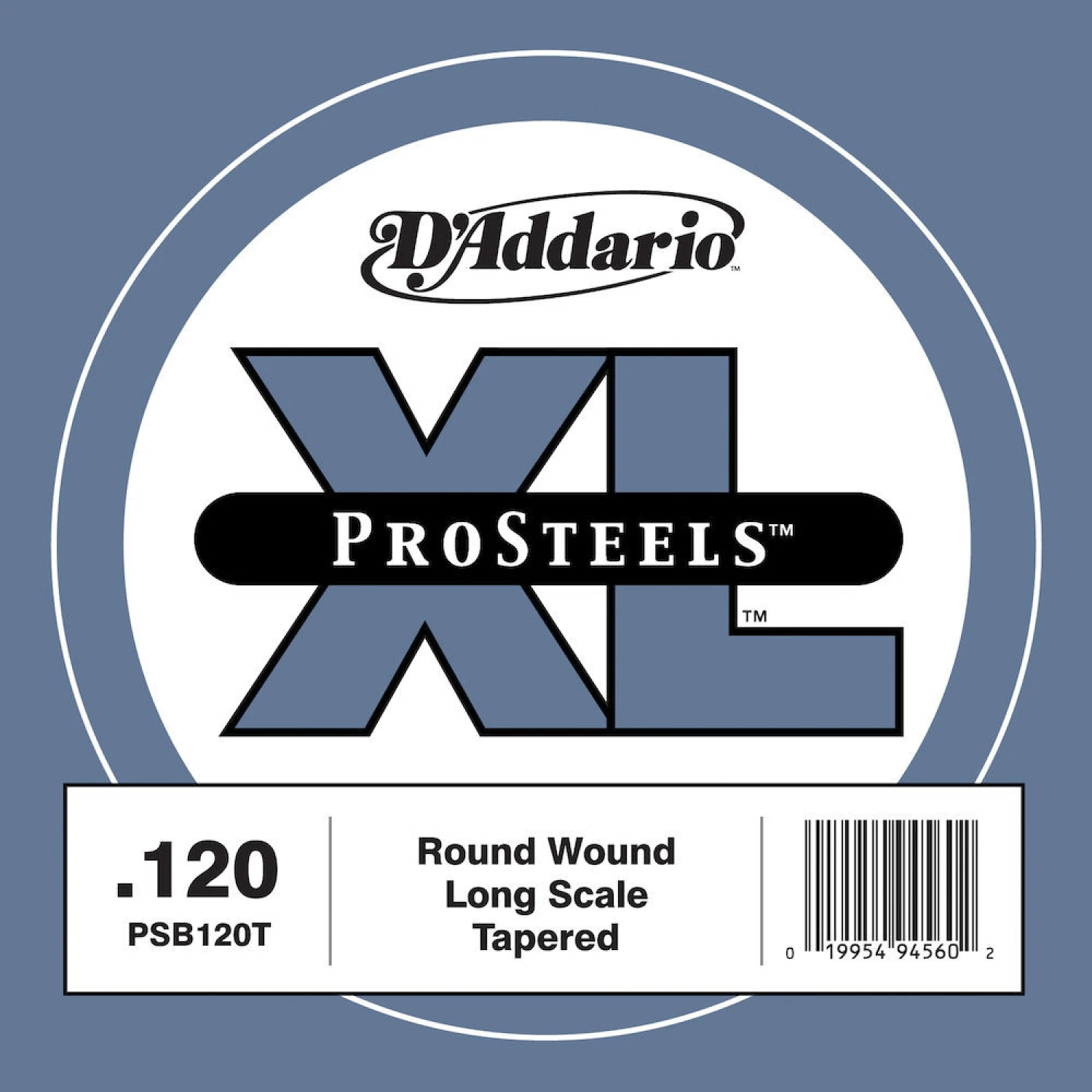 D'Addario PSB120T ProSteels Bass Guitar Single String Long Scale .120 Tapered 3 D'Addario PSB120T ProSteels Bass Guitar Single String Long Scale .120 Tapered